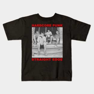 jim carrey straight edge hardcore punk Kids T-Shirt